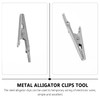Uonlytech 10pcs Alligator Clips Stainless Steel Clamps Quick Testing