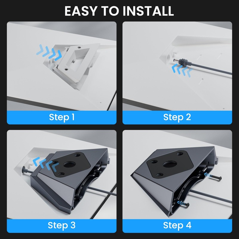 Klutchtech for Starlink Mini Mount,Starlink Mini Car Mount with Anti-Theft