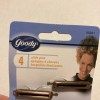 Goody 4 Slide Pins Bobby Pins 1.5” Metallic Color Rectangular