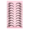Eyelashes Faux Mink Fox Eye Natural Looking Russian Lashes Strip