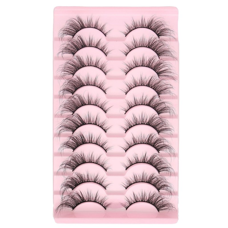 Eyelashes Faux Mink Fox Eye Natural Looking Russian Lashes Strip