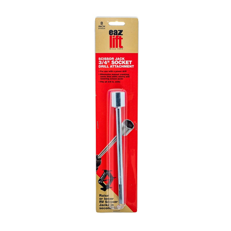 Camco 48861 3/4" Hex Jack Extension Socket