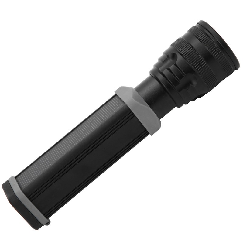 Multi Function Solar Rechargeable Flashlight LED Outdoor Aluminium Alloy Emergency