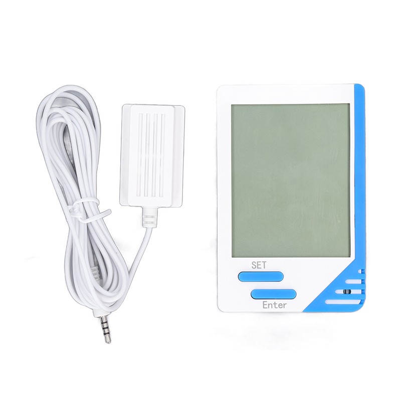 Indoor Outdoor Thermometer Hygrometer Digital Display Temp Humidity Monitor with