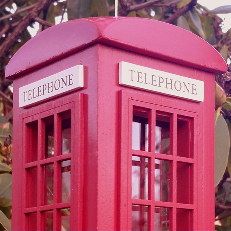 Home Bazaar Telephone Booth Feeder