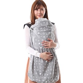 KIDSMIO Baby Cape with Bear Ears, UV Protection, For Spring and Summer, Multi Patterns, Cape with Border Pattern