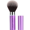 Vela.Yue Brocha Kabuki Retráctil de Maquillaje para Polvos Colorete Bronceador