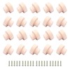 Emptty 20PCS Dresser Knobs, Knobs for Dresser Drawers, Round Unfinished