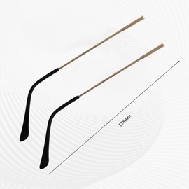 Metal Glasses Arm Replacement & Repair Kit,Strong and Durable,Stylish and Beautiful,Easy to Install,Suitable for All Kinds of Glasses and Sunglasses Repair