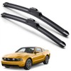 EZ Motoring For 2005-2014 Ford Mustang Windshield Wiper Blades J-HOOK