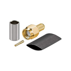 Goobay 51697 RP-SMA Crimp Plug for RG-58