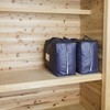 JC Plus 20461 Durable Duvet Storage Bag with Handle, Navy,