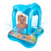 Grupo Carnavallia Salvavidas Inflable Infantil Azul Con Techo Para Bebé