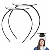 2 Packs Graduation Cap Headband Insert Secures Your Grad Cap