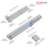 homdiy 1 Pair (2 Pack) Soft Close Adapter for Drawers,