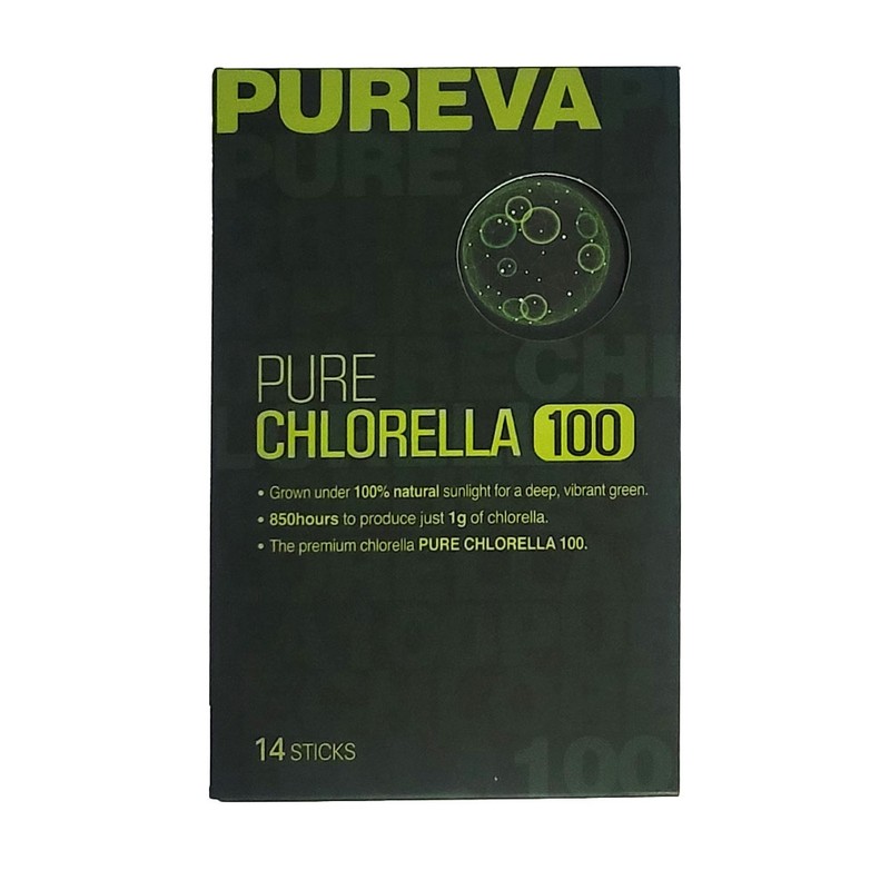 Pureva Pure Chlorella 100 14 sachets / 퓨레바 퓨어클로렐라 100