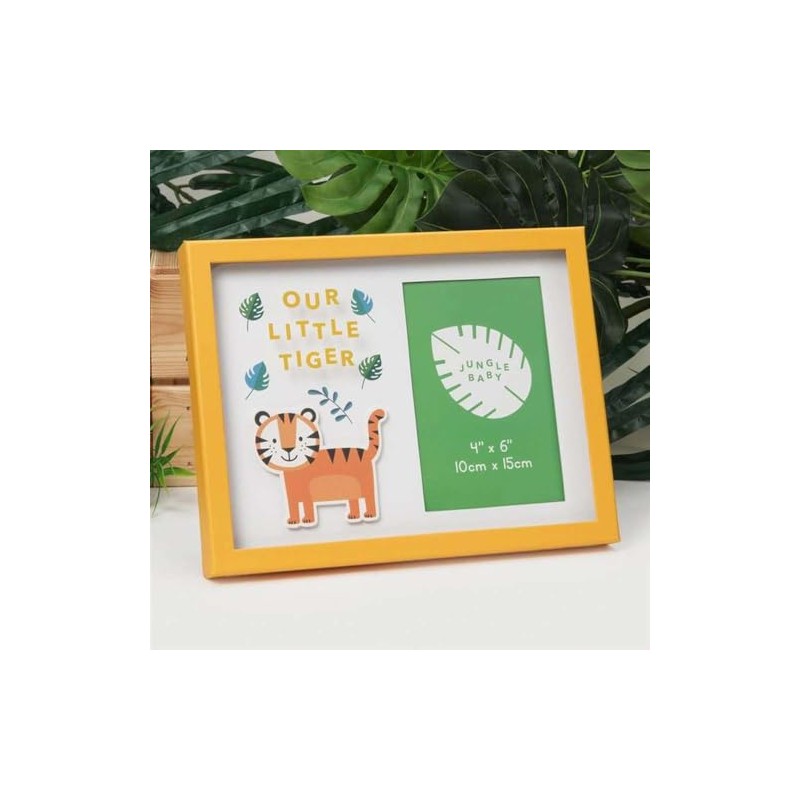 Widdop Jungle Baby Paperwrap Photo Frame Collection - 6x4 inch