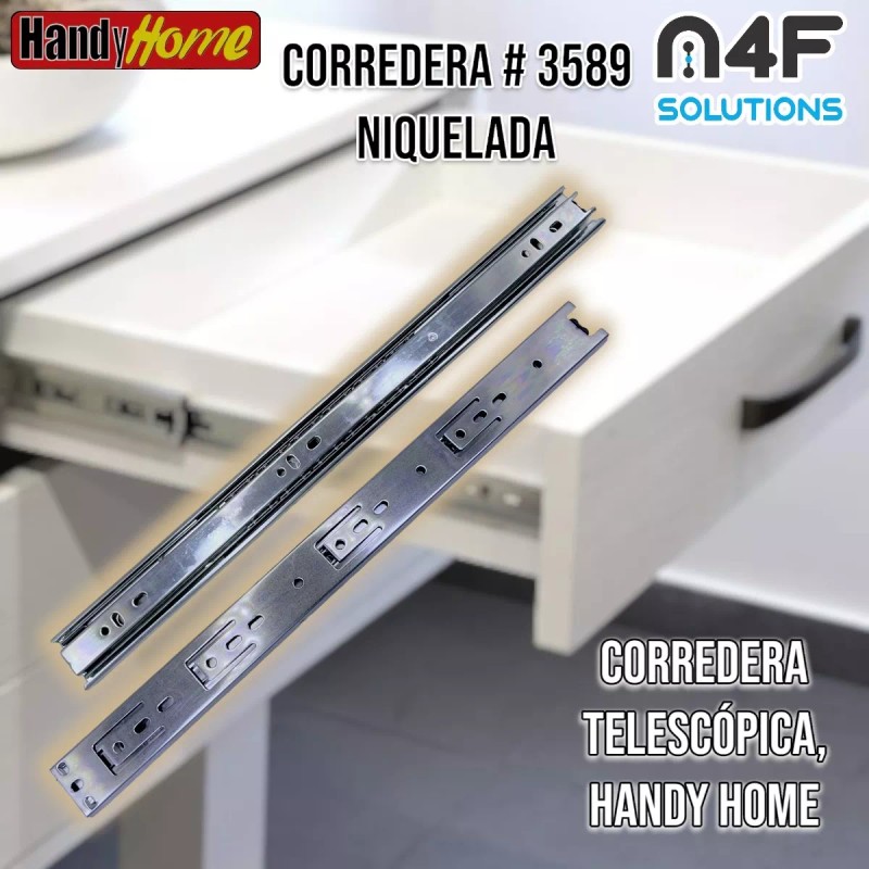Handyhome Corredera Cajón Handy Home 40cm X 3.5cm 1 Paquete