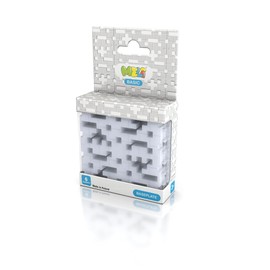 Meli Basic Base Plate Grey - Set of 6 Building Block Panels (8.4 x 8.4 cm) - Plug-In System for Sturdy Constructions - Compatible Building Blocks - Creative Toy for Children from 3 Years