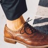 SWOLE PANDA | Luxury Bamboo Socks for Men, Orange &