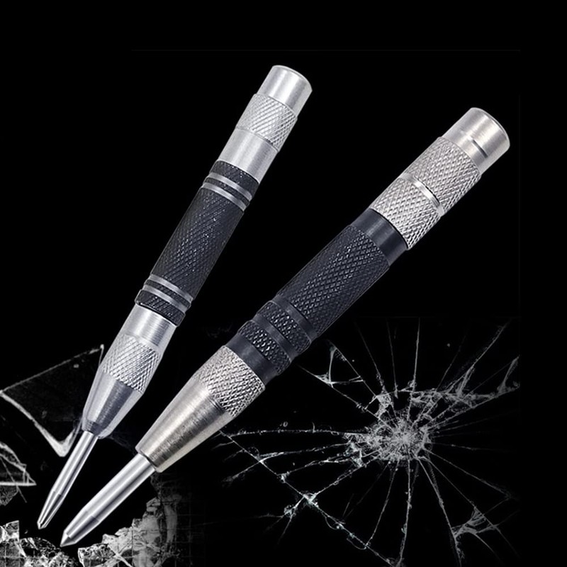 CHENSS Automatic Punch, Automatic Center Punch, Auto Center Punch, Carbide