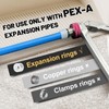 10PCS Foskan PEX-A Expansion Fittings,1"PEX A x3/4"Female Sweat Adapter