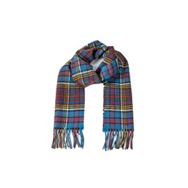 Briomhar Armstrong Tartan Plaid Wool Scottish Scarf - 100% Lambswool Made in Scotland, Perfect Winter Scarf for Cold Weather