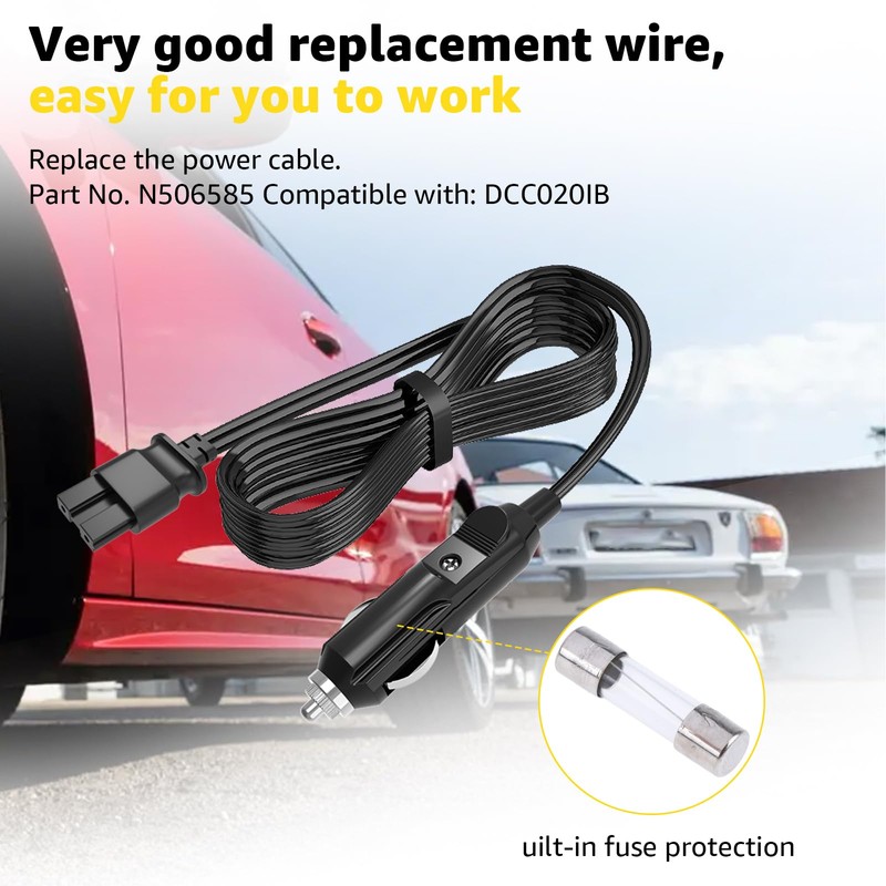 Hodeoo N506585 for Dewalt Inflator Cord - Direct Replacement for