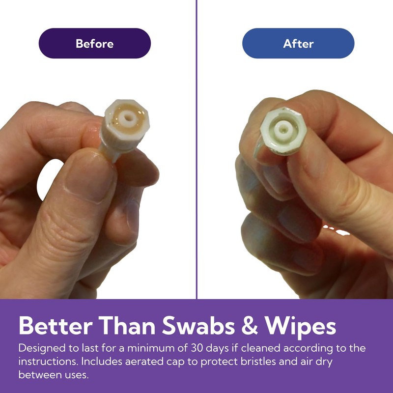 EnClean ENFit Cleaning Brush for Feeding Tubes and Extension Sets