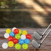JNALFG Golf Balls Practice Plastic Hollow Balls Lightweight Perforated Training