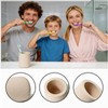 2 Packs Beige Diatomite Toothbrush Holder, Stone Bathroom Toothbrush Holder,