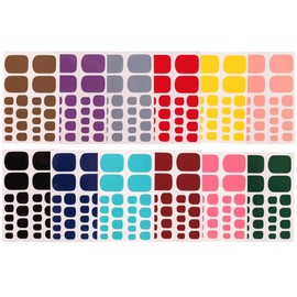FOMIYES 12 Hojas De Pegatinas De Arte Para Los Dedos De Los Pies Calcomanias Para Uñas Accesorios Para Uñas Pegatinas Para Decoración De Uñas Calcomanías Para Uñas Envoltura