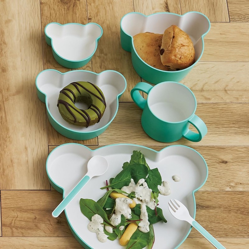 Tak JTN-1030-MT Kids Dish Bear Lucky 7 Gift Box Bear