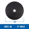 Mercer Industries 426036 Silicon Carbide Floor Sanding Disc, Cloth Back,