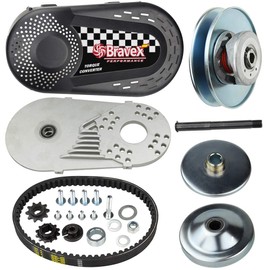 Torque Converter Go Kart Clutch Set 3/4" 10T 40/41 and 12T 35 Chain for Manco Comet TAV2 (30 Series)