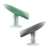 GroveEss 2PCS Leaf Shape Soap Dishes,Self Draining Shower Soap Bar