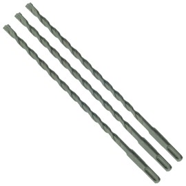 3 x SabreCut SDSD8_3 8mm x 310mm PGM Approved SDS Plus Drill Bits for Stone Concrete Brick