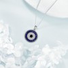 YFN Evil Eye Pendant Necklace for Women 925 Sterling Silver
