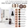 Henna + Hyaluronic Base Kit for eyebrows; Henna y acido