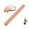 Mirhua めん棒 麺棒 天然木 ブナ パイプ式 ケーキ パイプ式 29cmパイ・ピザ・餃子・パスタ・製菓に