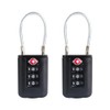UP Security TSA Locks for Luggage, Small Padlock Combination, Luggage