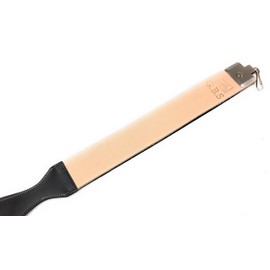 G.B.S Premium Leather Straight Razor Strop Professional Designed Razor Strop Used for Sharpening Woodworking Tools Razors, Kitchen Cutlery & Fish Knives (2" X 18")