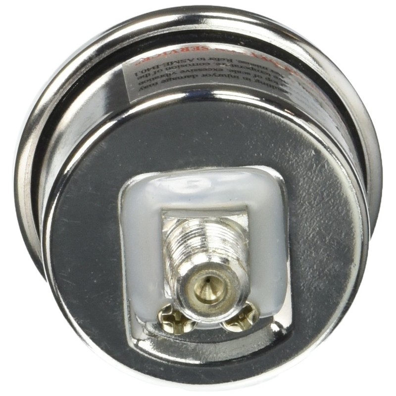 Baldwin Filters Pressure Gauge, Width (In.) 1-1/2