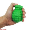 Stress Relief Squeezable Foam Green Grenade