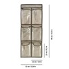 ANZORG 2 Packs Over The Door Hanging Closet Shoes Holder