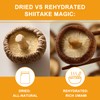 SZMHYZ Dried Shiitake Mushrooms Whole– All-Natural, No Sulfur, Easy Rehydrate,