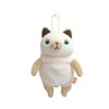 Shinada Global Mochi Series MONE-0088S Mochi Cat Plushie, Stuffed Animal,