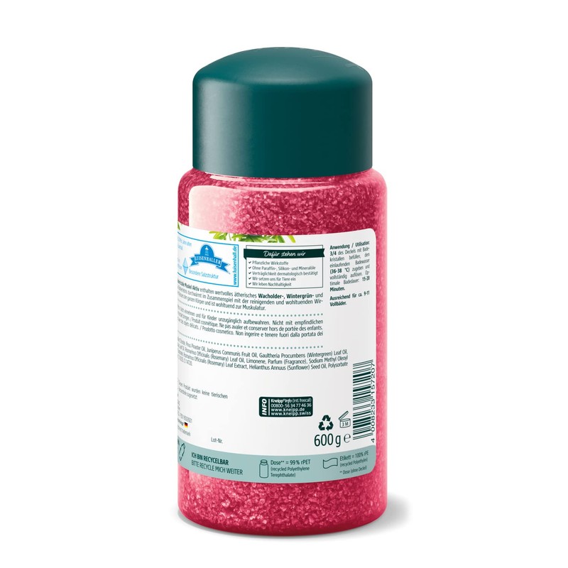Kneipp Bath Crystals Muscle Active 600g