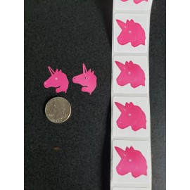 Unbranded ~~50~~ UNICORN TANNING BODY STICKERS / CRAFTS ~ PINK