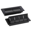 MMFSF Floor Vent Covers, 4x10 Adjustable Heat Air Vent Deflectors,